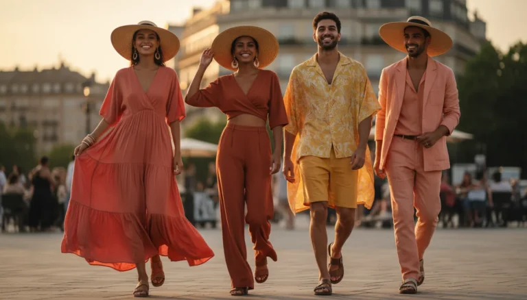 Summer fashion trends 2026 models in comfortable chic outfits