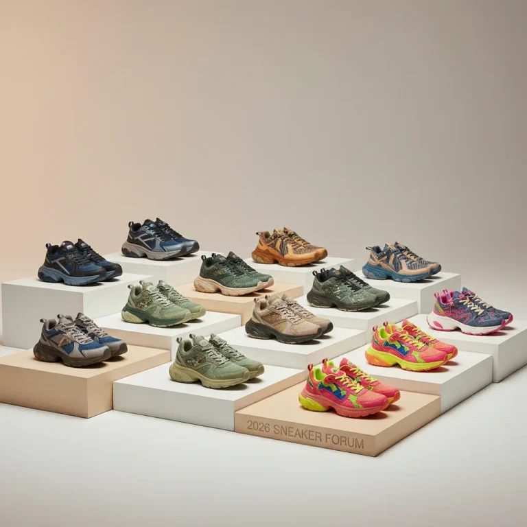 Sneaker trends 2026 collection display
